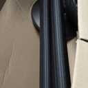 Crowd Control Warehouse CCW Series RBB-100 - Set of 2 Stanchion Retractable Belt Barriers, 11 Foot Black Belt, Black Post - Premium Crowd Control Barriers, Stanchions with Retractable Belts