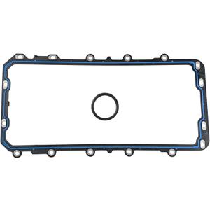Engine Oil Pan Gasket Compatible with Ford Lincoln Avanti Mercury Vehicle E-150 E-250 E-350 E-450 F-150 F-250 F-350 Expedition 1992-2016,Town Car, Grand Marquis 4.6L 5.4L Replace# OS30725R 3L3Z6710AA