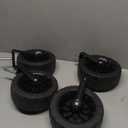 REDCAMP Folding Dog Wagon Cart with Extendable Rear End Heavy Duty, 220L Large Collapsible Utility Cart Dog Stroller with Tailgate for Sports Shopping Pet, Black