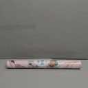 Pink Watercolor Rose Peel and Stick Wallpaper Self Adhesive Floral Wallpaper Removable Contact Paper for Bedroom Accent Walls Kitchen Backsplash Locker Decor Floral Princess Wall Decor Easy to Install (17.5" x 102")
