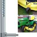 AM131289 Mower Deck Gauge Wheel Arm Left Front & Right Rear Replacement Part Fit For John Deere Compact Utility Tractor & Lawn & Garden Tractors GX345 GX355 GX325 2210 4010 GT225 GT235 X465 X485 X585