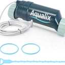 Aqualix Salt Cell Replacement for Hayward T-Cell-3 / W3T-Cell-3, 15,000 Gallon In-Ground Pool Salt Chlorination Cell, Compatible with AquaRite, SwimPure Plus, AquaRite Pro, ProLogic, OmniLogic