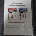 Electric Hoist,1320lbs Electric Hoist with Remote Control,110v Electric Hoist Winch Wireless/Wired 2 in 1,33/66FT Lifting Height,for Construction Site,Factories,Garage,Warehouses, Attic