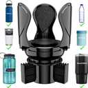 Car Cup Holder Expander, Cup Holder Extender Adapter with Expandable Arm and Adjustable Base, Compatible with Yeti Ramblers 14-64oz, Hydro Flasks 18-64oz Most Coffee Mugs Bottles & Cups