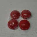 MECCANIXITY Touch Tap Light LED Push Night Light AAA Battery Powered 3.8inch for Closet Cabinet Stair Camping Red Pack of 4