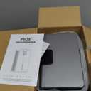 Dehumidifier, Dehumidifiers for Home, 98 OZ Water Tank, (1000 sq.ft) Quiet Dehumidifier for Basement Bedroom Bathroom with Humidity Display, Auto Shut Off, Relaxing 7 Color Ambient Light(Gray)