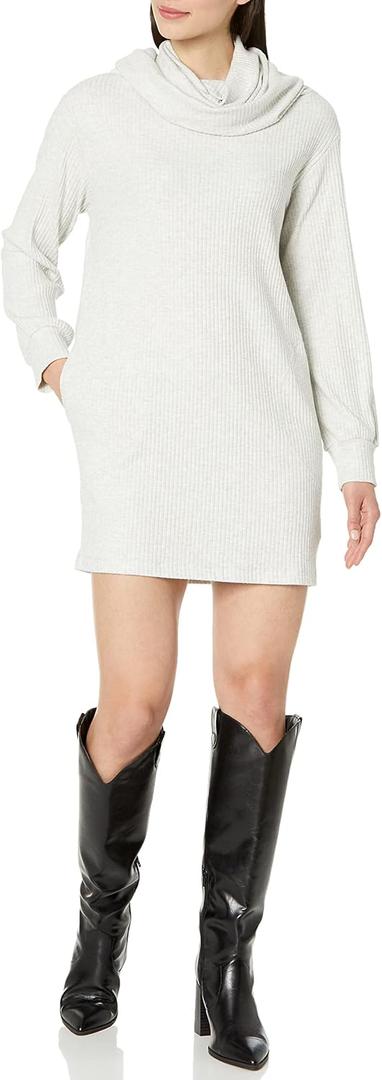 Velvet by Graham & Spencer Women's Winnie Cowl Neck Sweater Midi Dress S