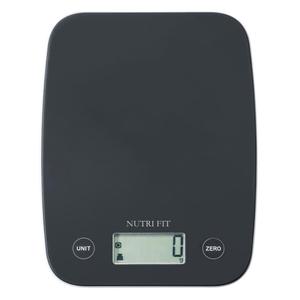 NUTRI FIT Digital Food Scale, 11lb Kitchen Scale Digital Weight, Cooking Scale for Food Ounces and Grams, 4 Units with 0.1oz/1g Precision, LCD Display with Tare Function (Ink Black)