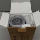 Milk Frother, 4-in-1 Milk Steamer and Frother, 8.1oz/240ml Automatic Warm and Cold Foam Maker, Auto Shut-Off Frother for Coffee, Latte, Cappuccino, Macchiato (Black)