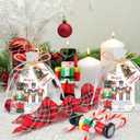 24 Sets Christmas Party Favors Nutcracker Soy Wax Candles with Organza Bag and Cards Bulk Portable Candle Party Favors Xmas Gifts for Guest Celebration Supplies Decor