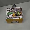 LUCKY HERP Aluminum 5.5inch Shallow Dome Reptile Light Fixture, Reptile Heat Lamp Fixture for UVB Bulb Basking Heat Bulb