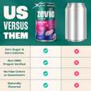 Zevia Zero Sugar Soda, Cherry Cola, 12 oz Cans (24-Pack)  Naturally Sweetened, Non-GMO Project Verified, Gluten-Free, Vegan (EXP 04/29/27)