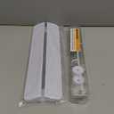 Baby Gate No Drilling, 29"-40" Auto Close Dog Gate Indoor for Doorways & Stairs, Pressure Mounted Adjustable Pet Gate, Easy Walk Through Child Gate for Children & Pets Stroller Friendly, White (29-40"Wide, 28"Tall)