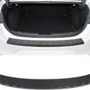 Rear Bumper Protector for Mazda 3 2019-2025 Car Accessories ABS Plastic Material Matte Black Resistant Trunk Door Entry Guards