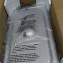 1/3 Size Slotted Steam Table Pan Cover with Handle, 6-Pack Hotel Pan Lids,Anti-Jam Food Pan Cover, Catering Food Cover for Stainless Steel Metal Tray Set