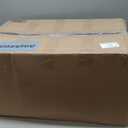 KNZZO Air Mattress Queen with Built-in Pump, Blow Up Mattress with Soft Flocked Top, Leakproof Inflatable Mattress, Foldable Waterproof Air Bed for Home, Guests, Camping, with Storage Bag (Deep Blue)