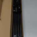 Over The Table Rod Stand with Clamps, 31-95”Length, Metal Table Arch Stand Decorated Arch for Party, Birthday, Wedding, Halloween, Christmas, Black