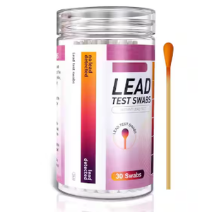 AAwipes Lead Test Kit 30 Swabs Enhanced Lead Testing Formulation at Home Lead Paint Test Kit Testing for Dishes Paint Cups Ceramics and All Surfaces Quick Results in 30s Lead Detector (30) EXP: 10-18-2027
