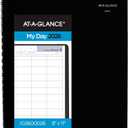AT-A-GLANCE 2026 Appointment Book Planner, Daily, Four Person Group Planner, 8" x 11", Large, Quarter-Hourly, DayMinder, Black (G5600026)