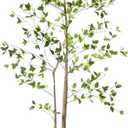 Giegxin 6ft Faux Citrus Tree 72in Minimalist Citrus Artificial Tree with Lifelike Leaves Artificial Plant for Home Indoor Living Room Office Porch Floor Decor