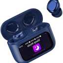 Sleep Earbuds Light-Weight Headphones, 48H Playtime with Charging Case, Mini Sleep Headphones Bluetooth in Ear Small Design for Side Sleepers, Darkblue