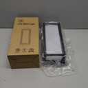 LED RGBCW Outdoor Wall Light Fixtures, 2 Pack Modern Wall Sconces, Color Changing Smart Exterior Lights, IP65 Waterproof Outdoor Porch Lights for House Front Door Garage