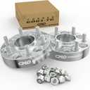 Customadeonly 6x139.7 (6x5.5) Forged Wheel Spacers 1.25" (32mm)  2-Pack Hubcentric 77.8mm Bore  M14x1.5 Studs  Fits Ram 1500 (20192022), Titan XD, Armada, Wagoneer, QX80  Trim Studs if Needed