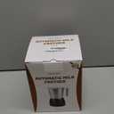 Secura Detachable Milk Frother and Steamer, 17oz Electric Milk Warmer with Glass Jug, 4-in-1 Hot & Cold Foam Maker for Latte, Cappuccinos & Hot Chocolate, Dishwasher Safe, BPA & Teflon-Free Design