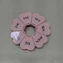 Large Weekly Pill Organizer, MOLN HYMY Cute 7 Day Pill Box, Purple Pink Daily Vitamin Organizer for Fish Oil/Medicine/Supplements (Purple Pink)