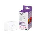 WiZ Connected Smart Plug, Sunset to Sunrise Automation, Motion Detection, Control with Voice or App, Indoor Smart Plug Works with Alexa, Google Home and HomeKit, 1 Pack