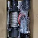 RUGCEL WINCH 13500lb Waterproof Electric Truck Winch 12V Steel Rope Winch with Roller Fairlead, Wired Handle and 2 Wireless Remote,for Trailer and Wrangler in Car Lift