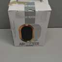 QQT Electric Space Heater,Portable Energy Efficient Space Heaters for Indoor Use,Two-Speed Portable Heater Fan for Office with Adjustable,Overheating Protection,Dumping Shutdown (White)