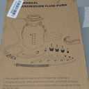 FOUR UNCLES 3L Transmission Fluid Pump - Manual Fluid Transfer Pump with 12 pcs ATF Adapters for Automotive Use, Transmission Fluid Transfer Pump kit