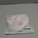 Lilosy Sexy Satin Mesh Floral Sheer Embroidered Underwire Lingerie Set 2 Piece Women (Small, White)