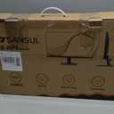 SANSUI Monitor 24 Inch 100Hz PC Monitor, HDMI VGA Ports VESA Mount, FHD Computer Monitor Ultra-Slim Ergonomic Tilt Eye Care for Home Office (ES-24F2, HDMI Cable Included)