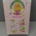 112 Pcs Doll Clothes and Accessories Set with Doll Closet Wardrobe for 11.5 Inch Girl Dolls Including Wardrobe Suitcase Clothes Dresses Swimsuits Shoes Hangers Necklace Bags and Other Stuff