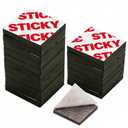 2 x 160mil Thickend Square Magnets Dots 3/4" x 3/4", Flexible Magnetic Tape with Adhesive Backing, Strong Magnetic for Whiteboard, Fridge, Crafts -36 Packs