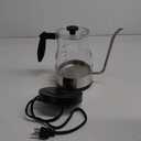 Bodum 34oz Bistro Gooseneck Electric Water Kettle, Pour Over Coffee & Tea, BPA-Free Plastic, Clear