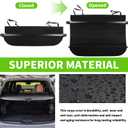 Cargo Cover for Subaru Forester 2025 Accessories Trunk Cover Rear Trunk Organizer Security Cover Shielding Shade, Black, SF2025