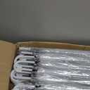 Reginary 30 Pieces Wedding Umbrellas Bulk Auto Open Stick Umbrellas with White European J Hook Handle Windproof Large Canopy Umbrella for Outdoor Wedding Bride Groom Photography Golf (Clear)