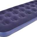 Single Size Air Mattress Inflatable Bed, Blow Up Mattress Camping Sleeping Pad