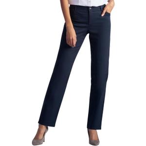 LEE Women's Relaxed Fit All Day Straight Leg Pant (14, Imperial Blue)