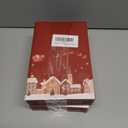 2 x Artscope Christmas Tree Snowman Throw Pillow Covers 16x16 Inch Set of 4, Let It Snow Holly Jolly Winter Hoilday Christmas Decoration Pillow Cases for Home Sofa Couch Decor-Pink