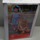 My First Baby Doll Stroller for Toddlers 3 Year Old Girls, Little Kids | Toy Stroller with Bottom Storage Basket, Foldable Frame, Canopy, Seatbelt 