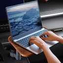 360 Rotating Wood car Tray &Desk for laptop - steering wheel cup holder table,car accessories