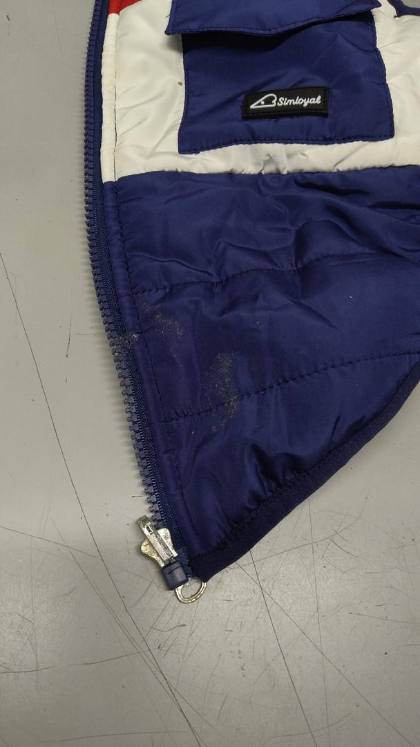 Dog Winter Jacket for Small Dogs Waterproof with Harness Hole,Windproof Puppy Fleece Vest Warm for 12 to 17lbs