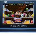 Retro Mini Video Games Portable Handheld Games Handheld Game Console with Classical FC Game 3.0" Color Screen Birthday for Boys Girls and Adults (Red&Blue)
