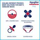 Aquaphor Baby Healing Ointment Advanced Therapy Skin Protectant, Dry Skin and Diaper Rash Ointment, 7 Oz Tube