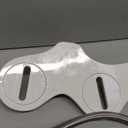 LUXE Bidet NEO 120 - Single Nozzle, Self-Cleaning, Non-Electric Bidet Attachment for Toilet Seat, Adjustable Water Pressure, Rear Wash (White)