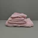 Belizzi Home Ultra Soft 6 Pack Cotton Towel Set, Contains 2 Bath Towels 28x55 inch, 2 Hand Towels 16x24 inch & 2 Wash Coths 12x12 inch, Ideal Everyday use, Compact & Lightweight - Pink